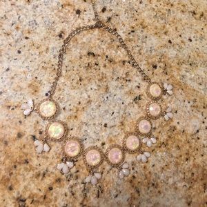 Costume jewelry statement necklace